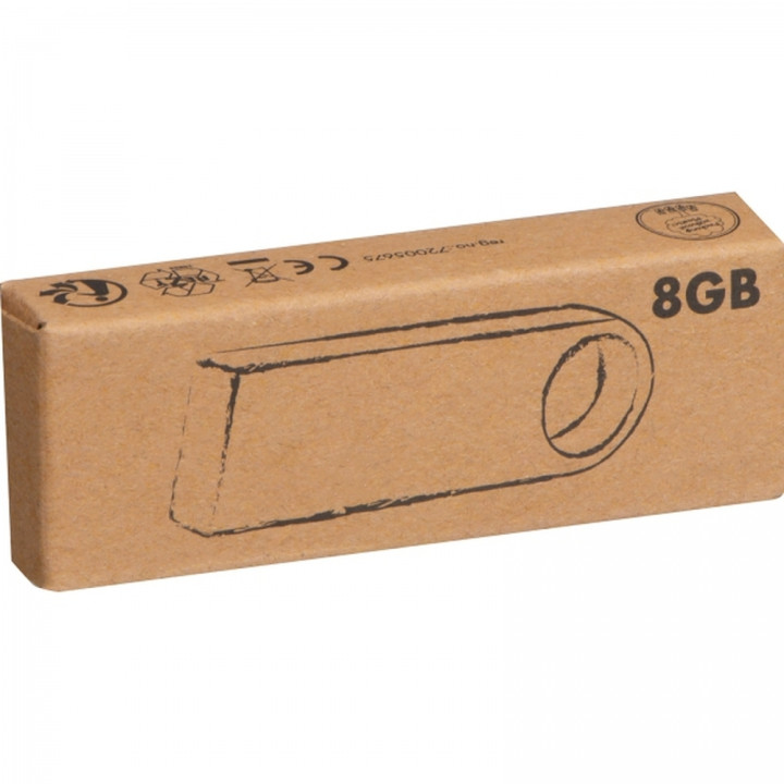 Pendrive metalowy 8GB 2.0 EDYTA