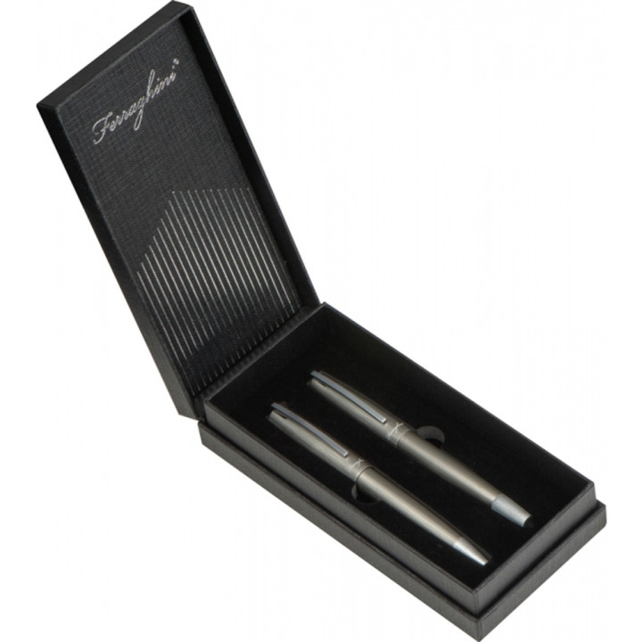 Zestaw piśmienny długopis i pióro kulkowe Ferraghini GERARDO