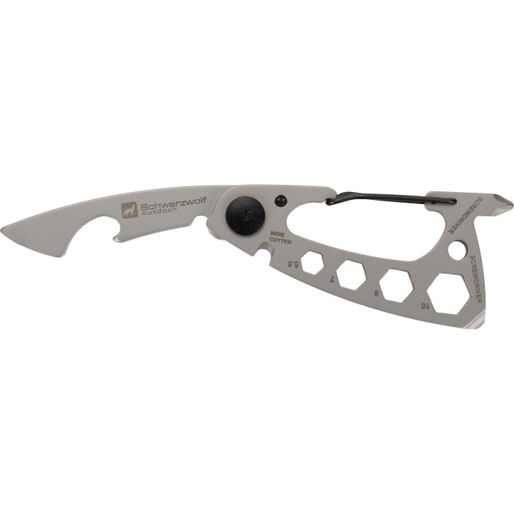 Brelok wielofunkcyjny BURUNDI Schwarzwolf