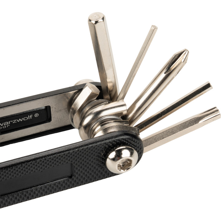 Zestaw narzędzi rowerowych TIBESTI Schwarzwolf