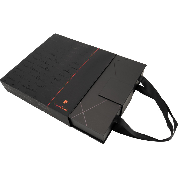 Notatnik A5 w linie z długopisem metalowym CHANTAL Pierre Cardin