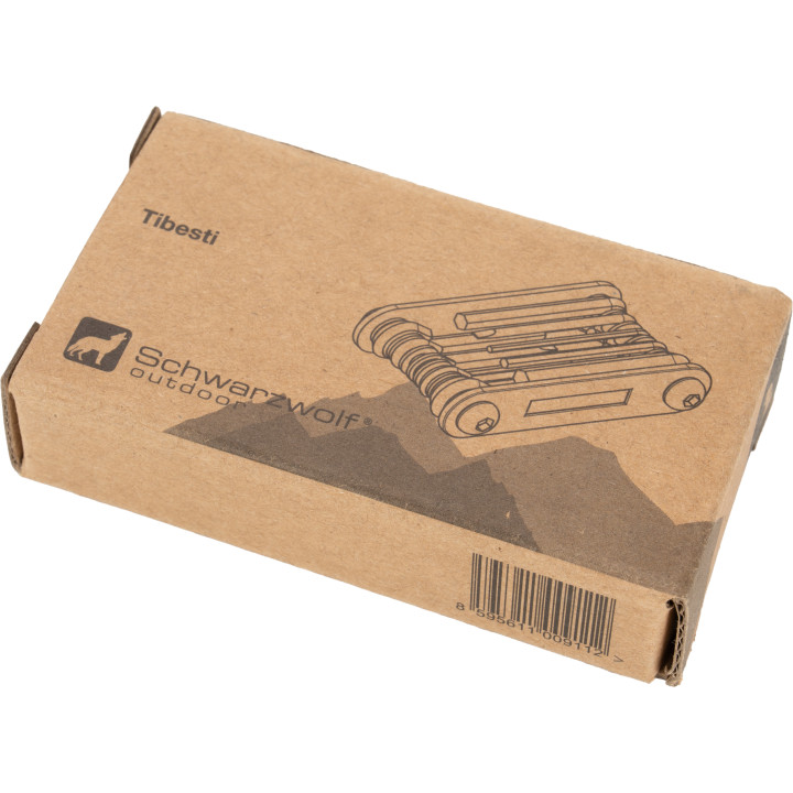 Zestaw narzędzi rowerowych TIBESTI Schwarzwolf