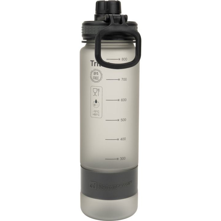 Butelka z tritanu 800 ml KIBO Schwarzwolf