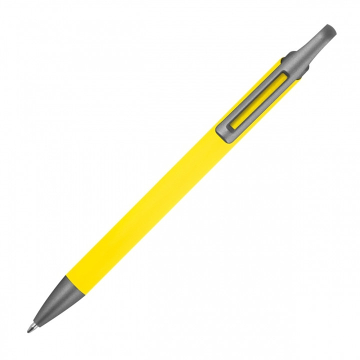 Długopis aluminiowy z recyklingu półżelowy KAROLINE