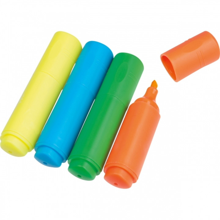 Mini zakreślacze 4 kolory SETH