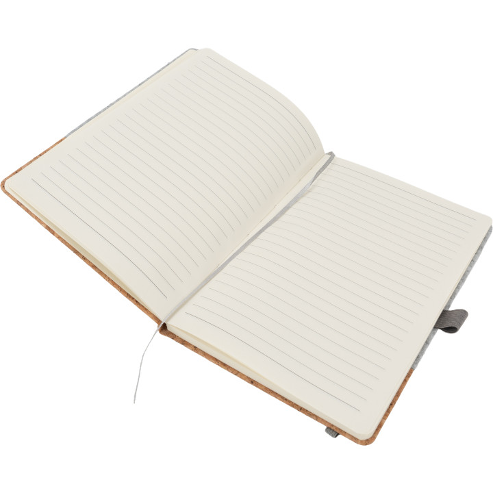 Notatnik A5 w linie RPET TERESA