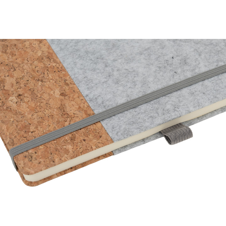 Notatnik A5 w linie RPET TERESA