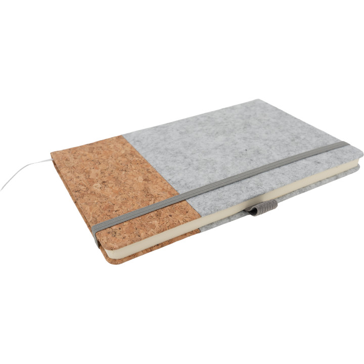 Notatnik A5 w linie RPET TERESA