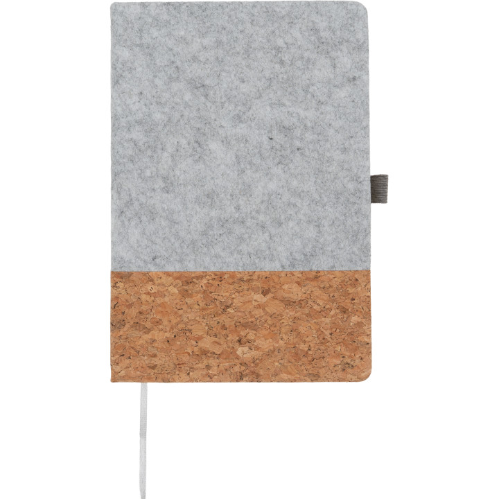 Notatnik A5 w linie RPET TERESA