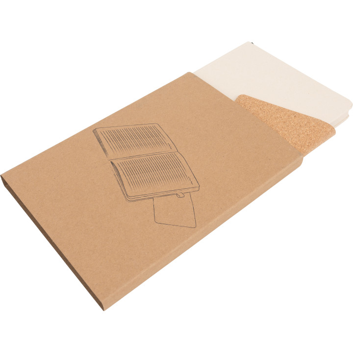 Notatnik A5 w linie z kartonu po mleku MARTHA