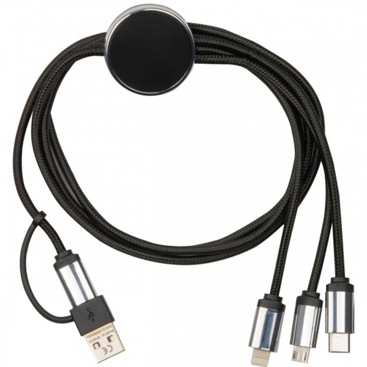 Kabel do ładowania 4w1, podświetlany INGE