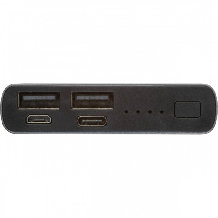 Power bank 10000 mAh z aluminium z recyklingu GIORGIA