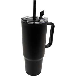 Kubek ze słomką XXL 1200 ml TEODORA