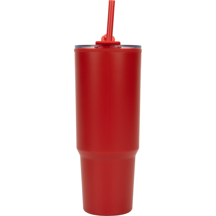 Kubek ze słomką XXL 1200 ml TEODORA