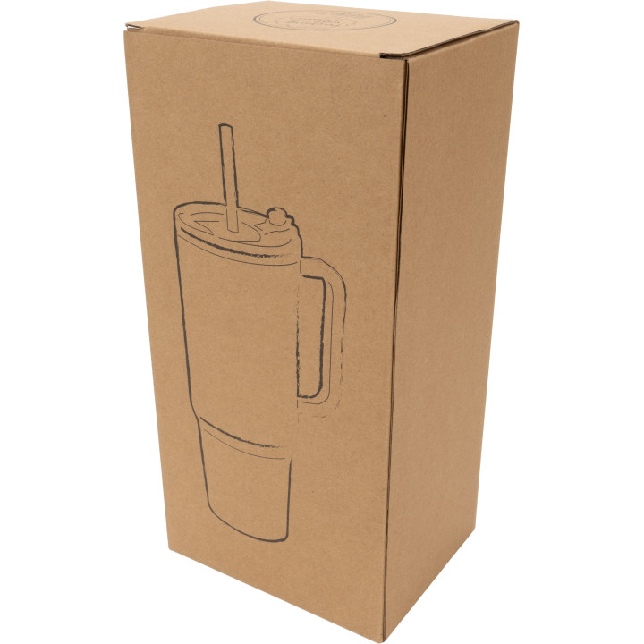 Kubek ze słomką XXL 1200 ml TEODORA