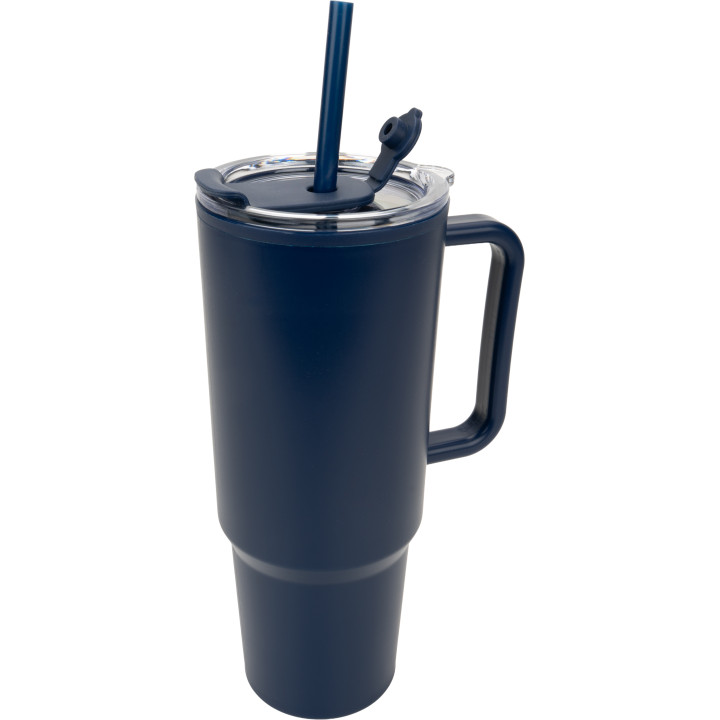 Kubek ze słomką XXL 1200 ml TEODORA