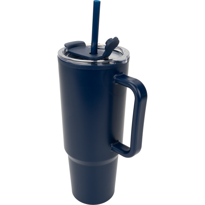 Kubek ze słomką XXL 1200 ml TEODORA