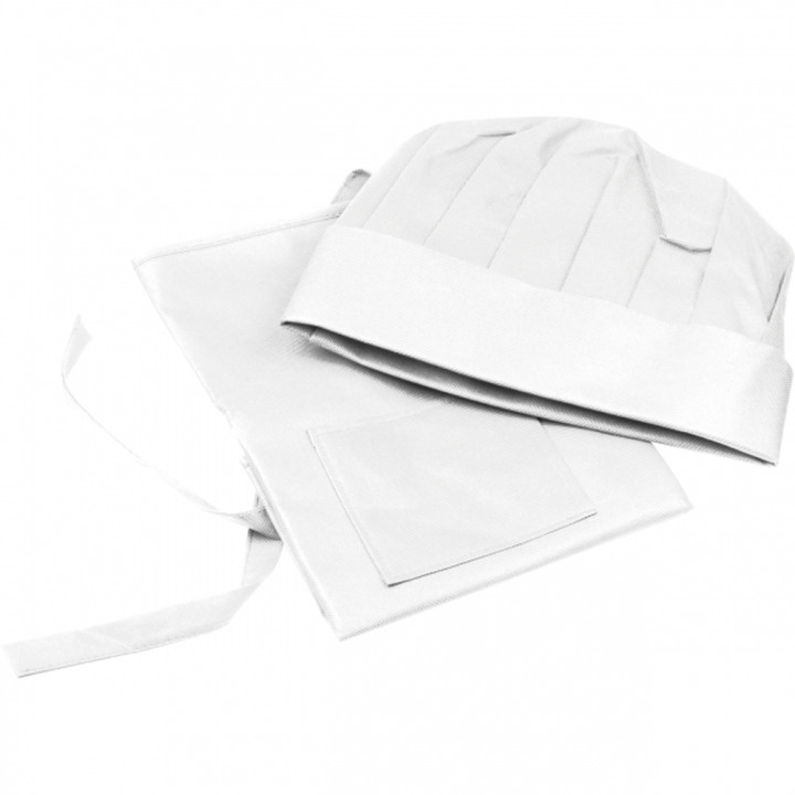 Fartuch i czapka kucharska dla dzieci GINEVRA