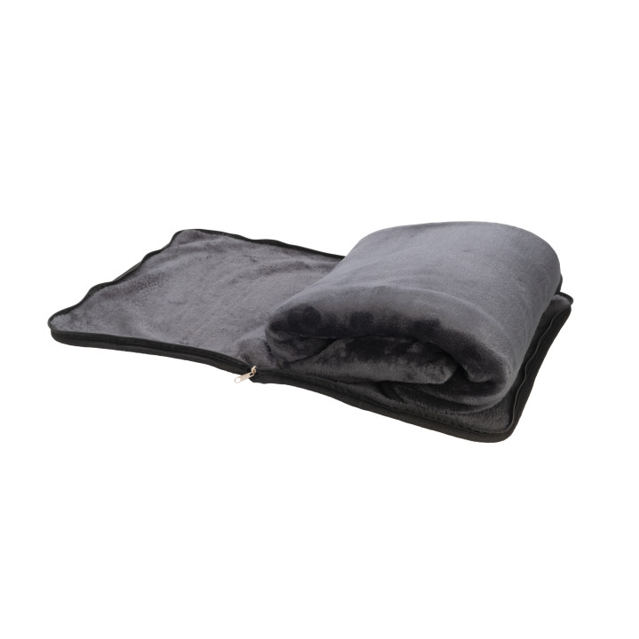 Koc i poduszka 2w1 AMIATA Schwarzwolf