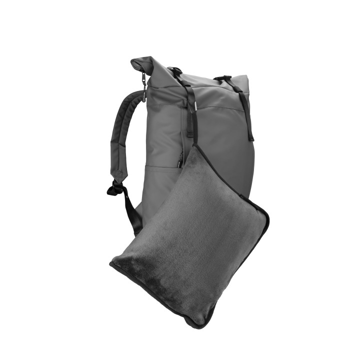 Koc i poduszka 2w1 AMIATA Schwarzwolf