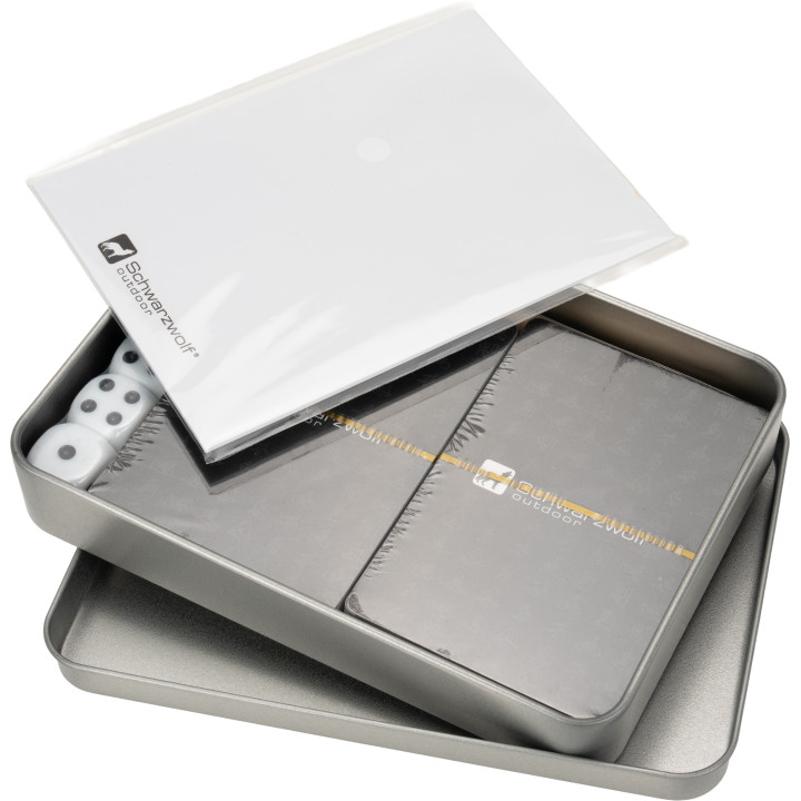 Zestaw do gry w karty i kości MURRAY Schwarzwolf