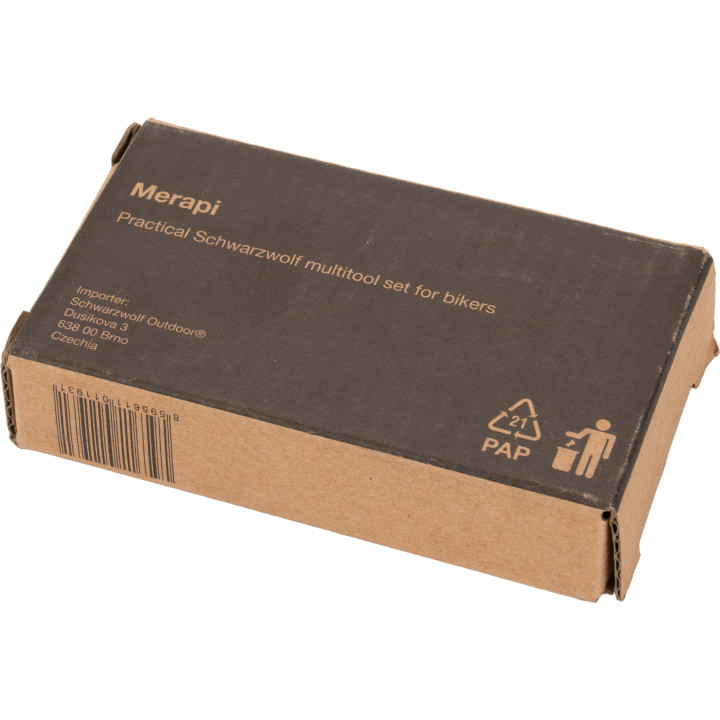 Zestaw narzędzi rowerowych MERAPI Schwarzwolf