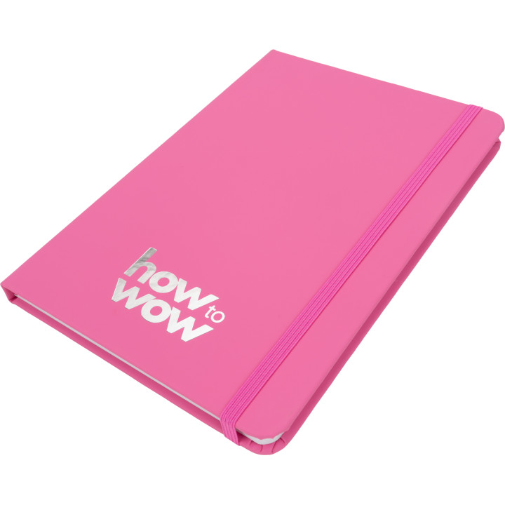 Notatnik A5 w linie z materiałów z recyklingu DOMINIK