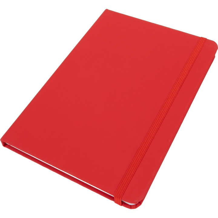 Notatnik A5 w linie z materiałów z recyklingu DOMINIK