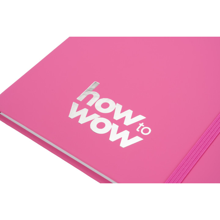 Notatnik A5 w linie z materiałów z recyklingu DOMINIK