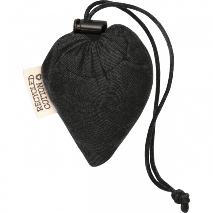 Składana torba z bawełny i poliestru z recyklingu 118 g/m² ANJA