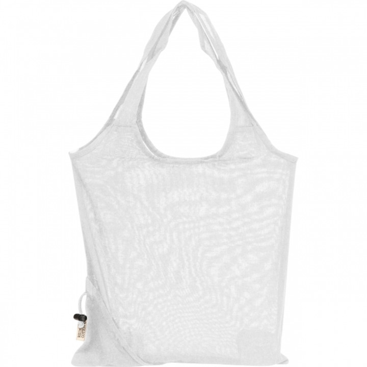 Składana torba z bawełny i poliestru z recyklingu 118 g/m² ANJA