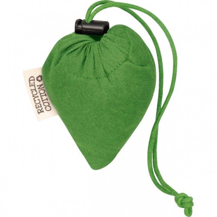 Składana torba z bawełny i poliestru z recyklingu 118 g/m² ANJA