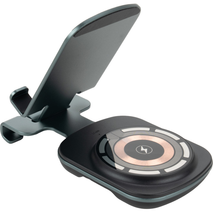 Ładowarka indukcyjna z uchwytem do telefonu