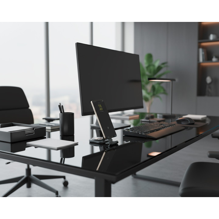 Ładowarka indukcyjna z uchwytem do telefonu