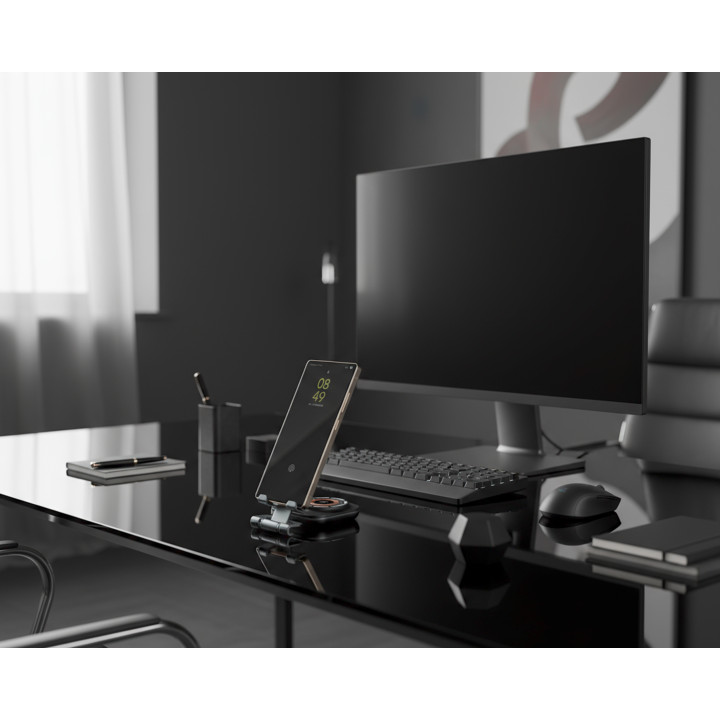 Ładowarka indukcyjna z uchwytem do telefonu